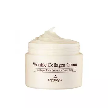 антивозрастной питательный крем с коллагеном the skin house wrinkle collagen cream