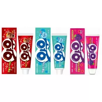 детская зубная паста clio wow taste toothpaste