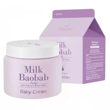 детский крем для тела milkbaobab baby cream