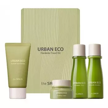 дорожный набор увлажняющих средств с экстрактом новозеландского льна the saem urban eco harakeke travel kit vegan