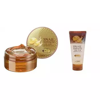 гель с улиточным экстрактом the saem snail soothing gel