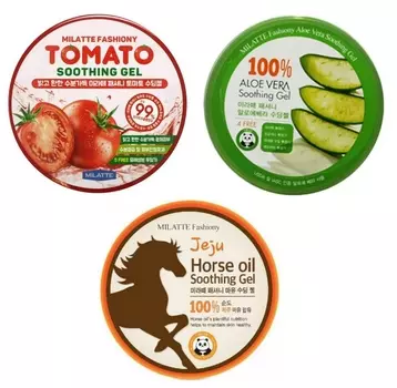 гель универсальный увлажняющий milatte fashiony soothing gel