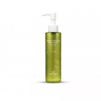 гидрофильное масло с экстрактом зелёного чая the skin house natural green tea cleansing oil