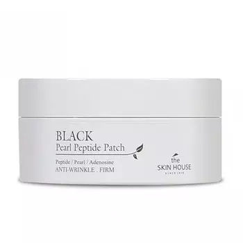 гидрогелевые патчи с пептидами и экстрактом чёрного жемчуга the skin house black pearl peptide patch