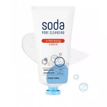 глубоко очищающая пенка для лица holika holika soda tok tok clean pore deep cleansing foam