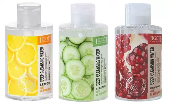 глубоко очищающая вода jigott deep cleansing water