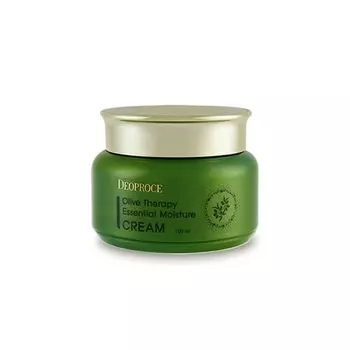 интенсивно увлажняющий крем с экстрактом оливы deoproce olive therapy essential moisture cream
