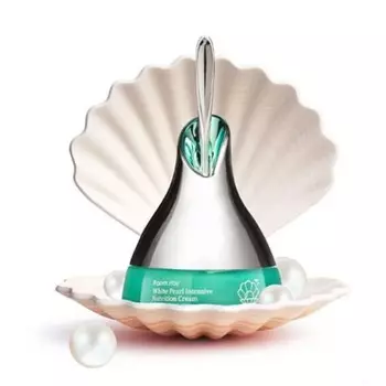 интенсивный питательный крем с экстрактом жемчуга farmstay white pearl intensive nutrition cream