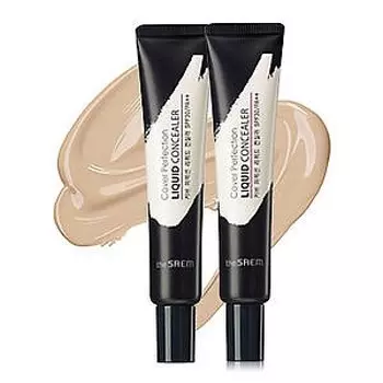 консилер жидкий the saem cover perfection liquid concealer
