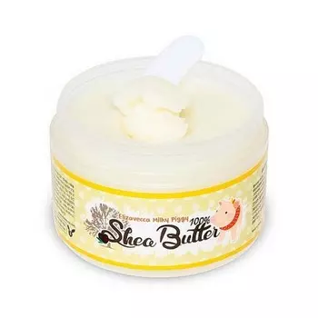 крем-бальзам с маслом ши elizavecca milky piggy 100% shea butter