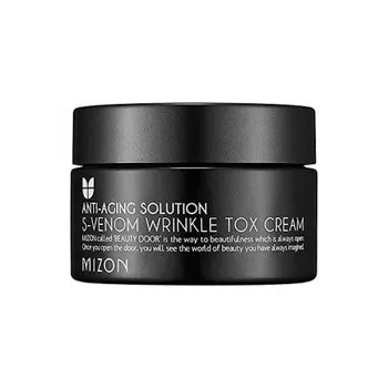 крем для лица с экстрактом яда храмовых змей mizon s-venom wrinkle tox cream