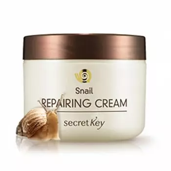 крем для лица с муцином улитки secret key snail repairing cream