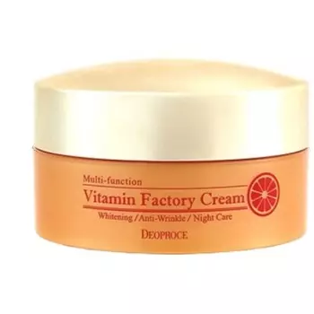 крем ночной омолаживающий deoproce vitamin factory cream