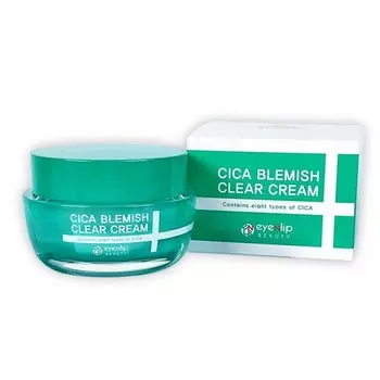 крем с центеллой азиатской от несовершенств кожи eyenlip cica blemish clear cream