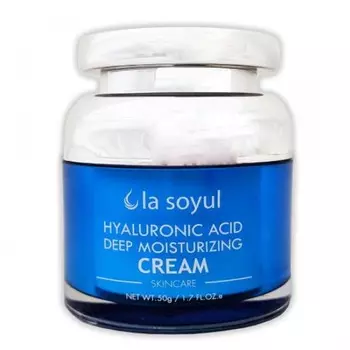 крем с гиалуроновой кислотой для глубокого увлажнения кожи la soyul hyaluronic acid deep moisturizing cream