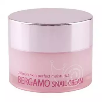 крем с муцином улитки bergamo snail cream