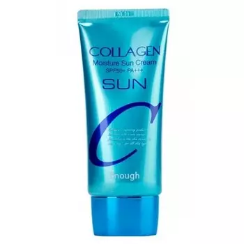 крем солнцезащитный spf50+/pa+++ enough collagen sun cream spf50+/pa+++