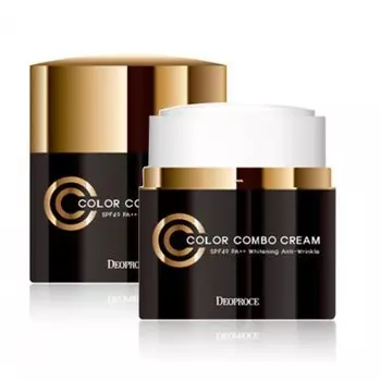крем сс deoproce color combo cream spf49 pa++