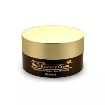 крем восстанавливающий с муцином улитки deoproce snail recovery cream