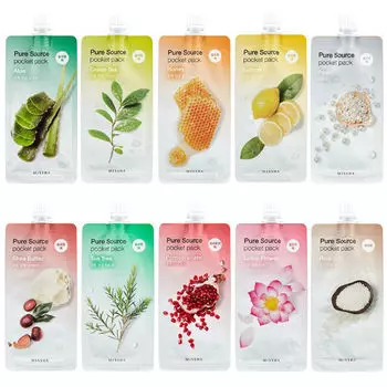 маска для лица missha pure source pocket pack