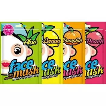 маска для лица тканевая bling pop brightening face mask