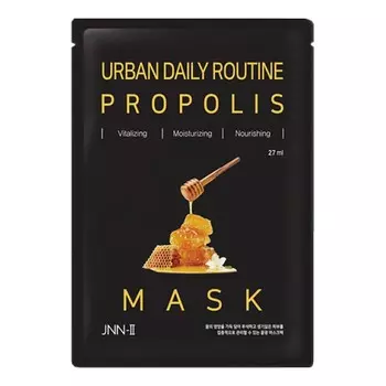маска тканевая с прополисом jungnani jnn-ii urban daily routine propolis mask
