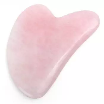 массажер гуаша для лица розовый кварц ayoume massager guasha rose quartz