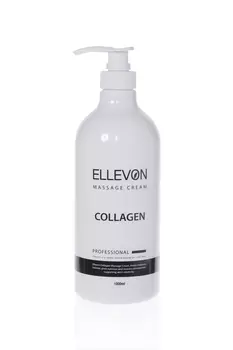 массажный крем с коллагеном ellevon massage cream collagen