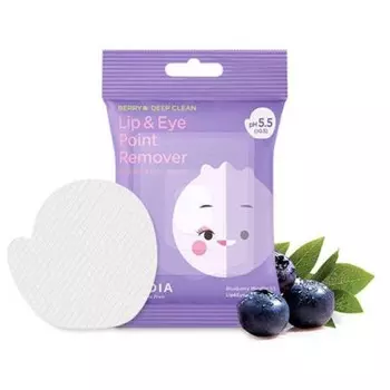 мицеллярные диски для снятия стойкого макияжа с глаз и губ frudia lip &amp; eye point remover