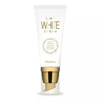 многофункциональный отбеливающий крем deoproce 5 in 1 white cream