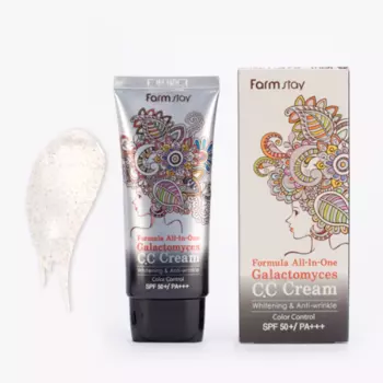 многофункциональный сс крем с ферментом галактомисис farmstay formula all-in-one galactomyces cc cream