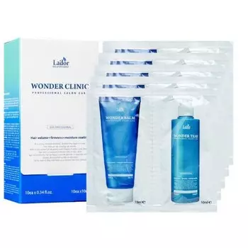 набор бальзамов для волос la'dor wonder clinic puch set
