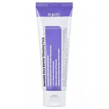 ночная маска с экстрактом центеллы purito dermide cica barrier sleeping pack