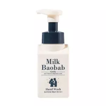 очищающая пенка для рук milkbaobab family hand wash