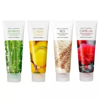 очищающая пенка holika holika daily garden cleasing foam