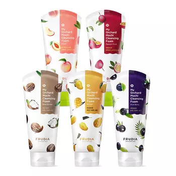 очищающая пенка-моти frudia my orchard mochi cleansing foam