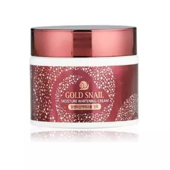 осветляющий увлажняющий крем с муцином улитки enough gold snail moisture whitening cream