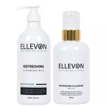 освежающее очищающее молочко ellevon pefreshing cleansing milk