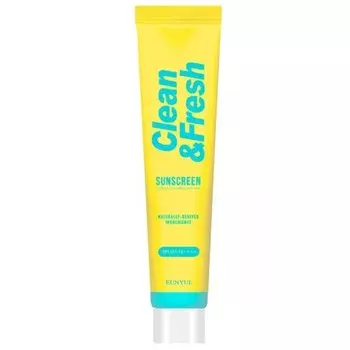 освежающий солнцезащитный крем eunyul clean &amp; fresh sunscreen spf 50+ pa++++