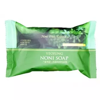 отшелушивающее мыло с экстрактом фрукта нони juno yeojung noni peeling soap
