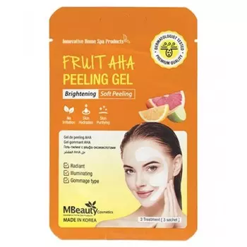 отшелушивающий гель с aha-кислотами mbeauty fruit aha peeling gel