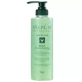 отшелушивающий шампунь для волос и кожи головы welcos around me professional scalp scaling shampoo plus