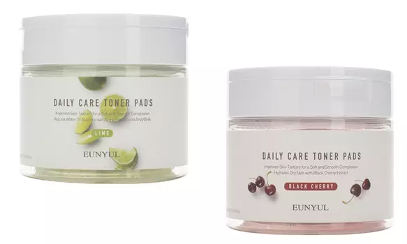 пады для лица eunyul daily care toner pads