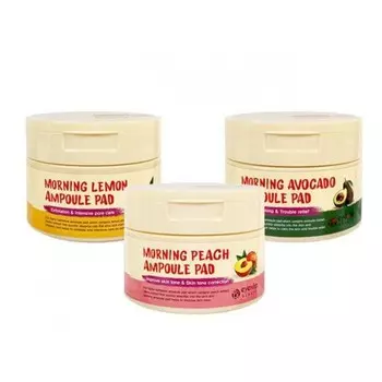 пады пропитанные эссенцией eyenlip morning ampoule pad