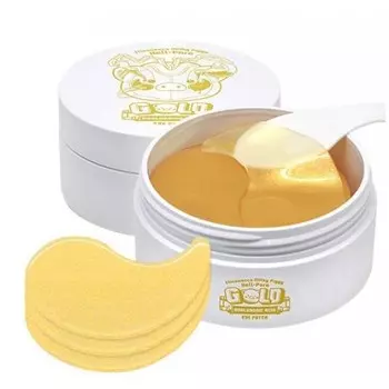 патчи для глаз с гиалуроновой кислотой elizavecca milky piggy hell-pore gold hyaluronic acid eye patch