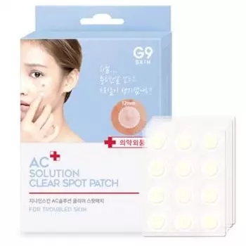 патчи от акне berrisom ac solution acne clear spot patch