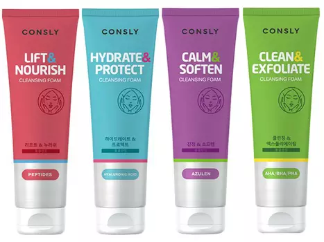 пенка для умывания consly cleansing foam