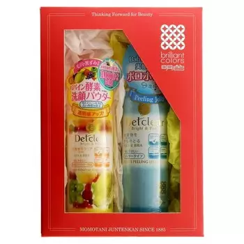 подарочный набор “двойное очищение” meishoku detclear set