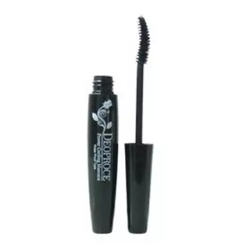 подкручивающая удлиняющая тушь deoproce power curling mascara