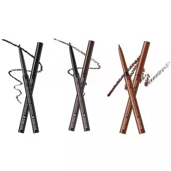 подводка для глаз тонкая the saem eco soul powerproof super slim eyeliner